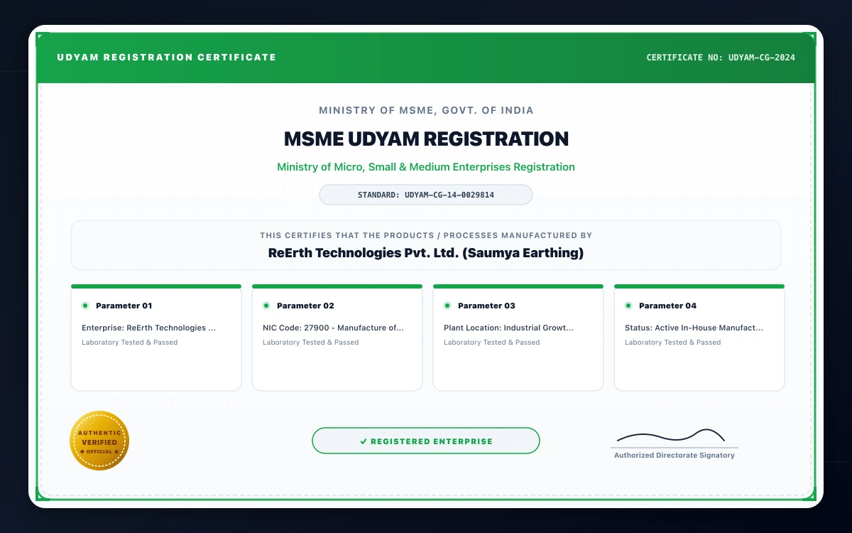 MSME Udyam Enterprise Registration