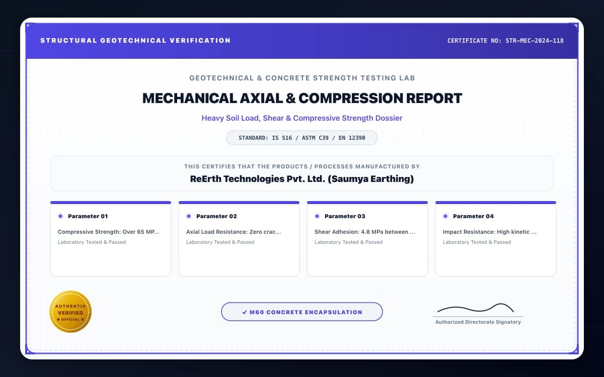 Mechanical Tensile, Shear & Compression Strength Test Report